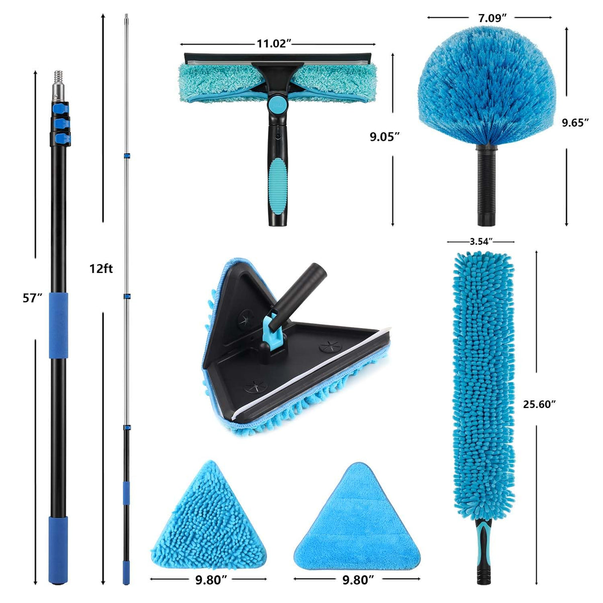 20ft Painted Wall Mop