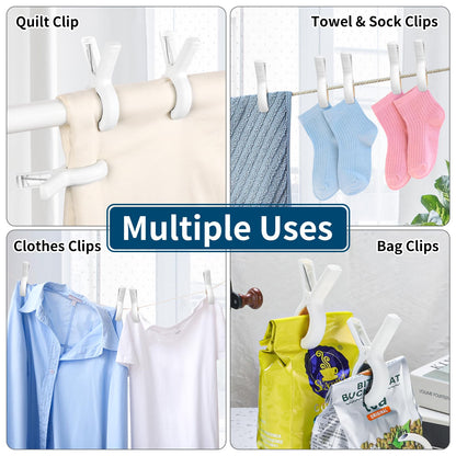 12 Pack Beach Towel Clips
