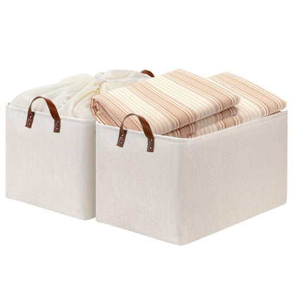 Beige Storage Baskets for Organizing