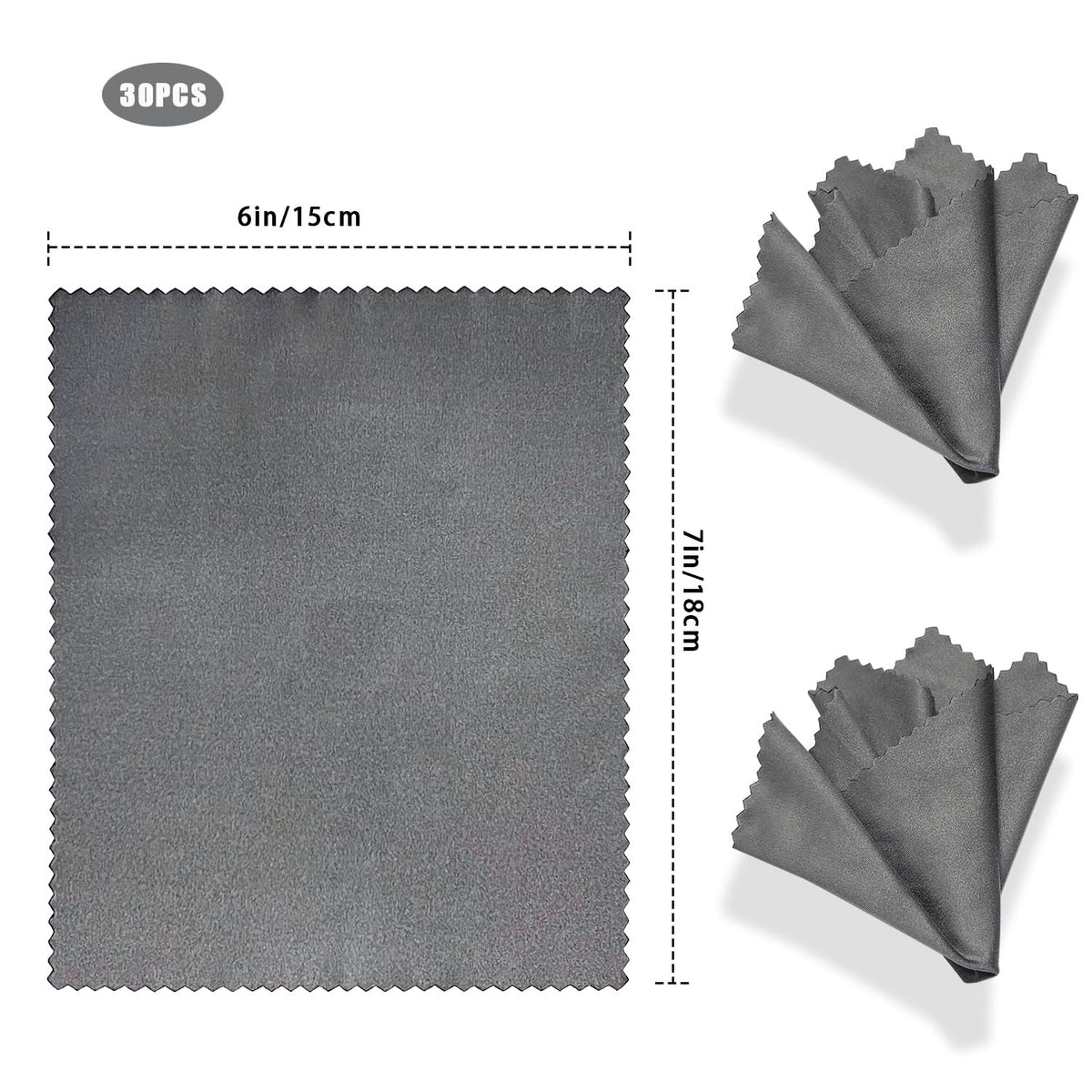 Eyeglass Cleaning Cloths (30 Count)