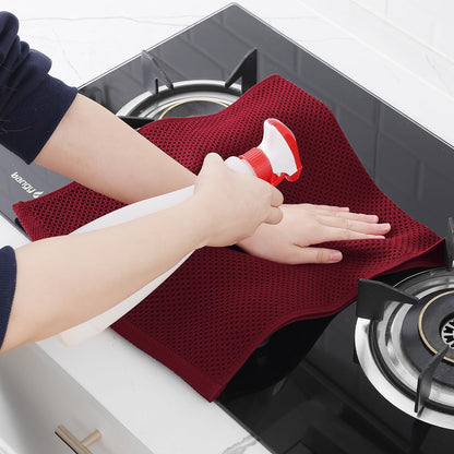 100% Cotton Waffle Weave Kitchen Dish Towels 24 (24 Count)