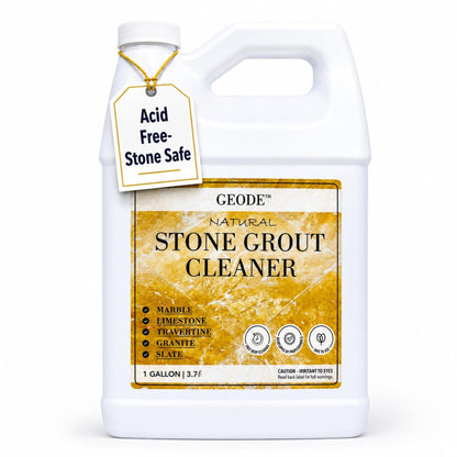 Natural Stone Grout Cleaner for tile floors (128 Fl Oz)