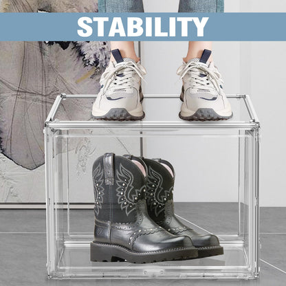 5 Pack XXX Large Clear Acrylic Display Box (5 Count)