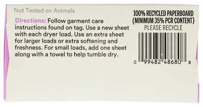 Fabric Softening Dryer Sheets (80 Count)