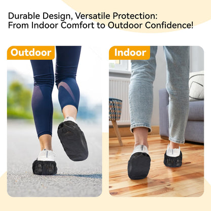 100Pcs Shoe Covers Disposable Non Slip (100 Count)