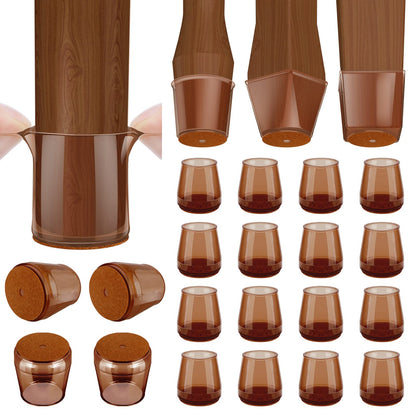 Silicone Chair Leg Floor Protectors