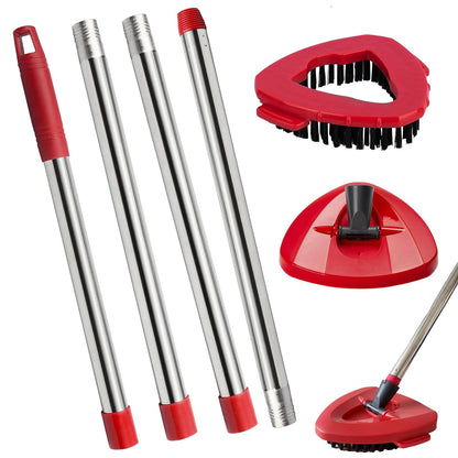 Spin Mop Replacement Handle and Mop Base Replacements for OCeda EasyWring 1 (6 Count)