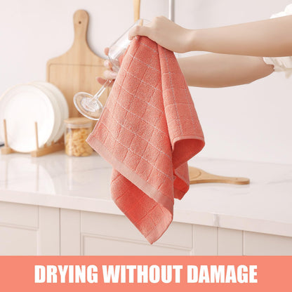 100% Cotton Terry Kitchen Towels (12 Count)