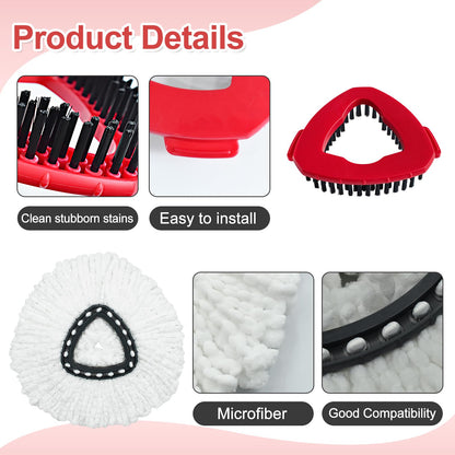 Mop Heads Replacement for Ocedar (7 Count)