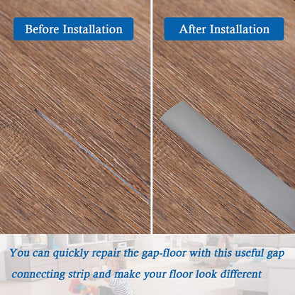 Vinyl Floor Transition Strip Self Adhesive Threshold Strip (3.3 Foot)