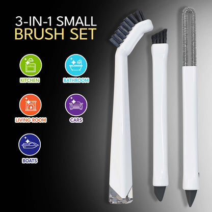 Small Cleaning Brush Set 3pcs