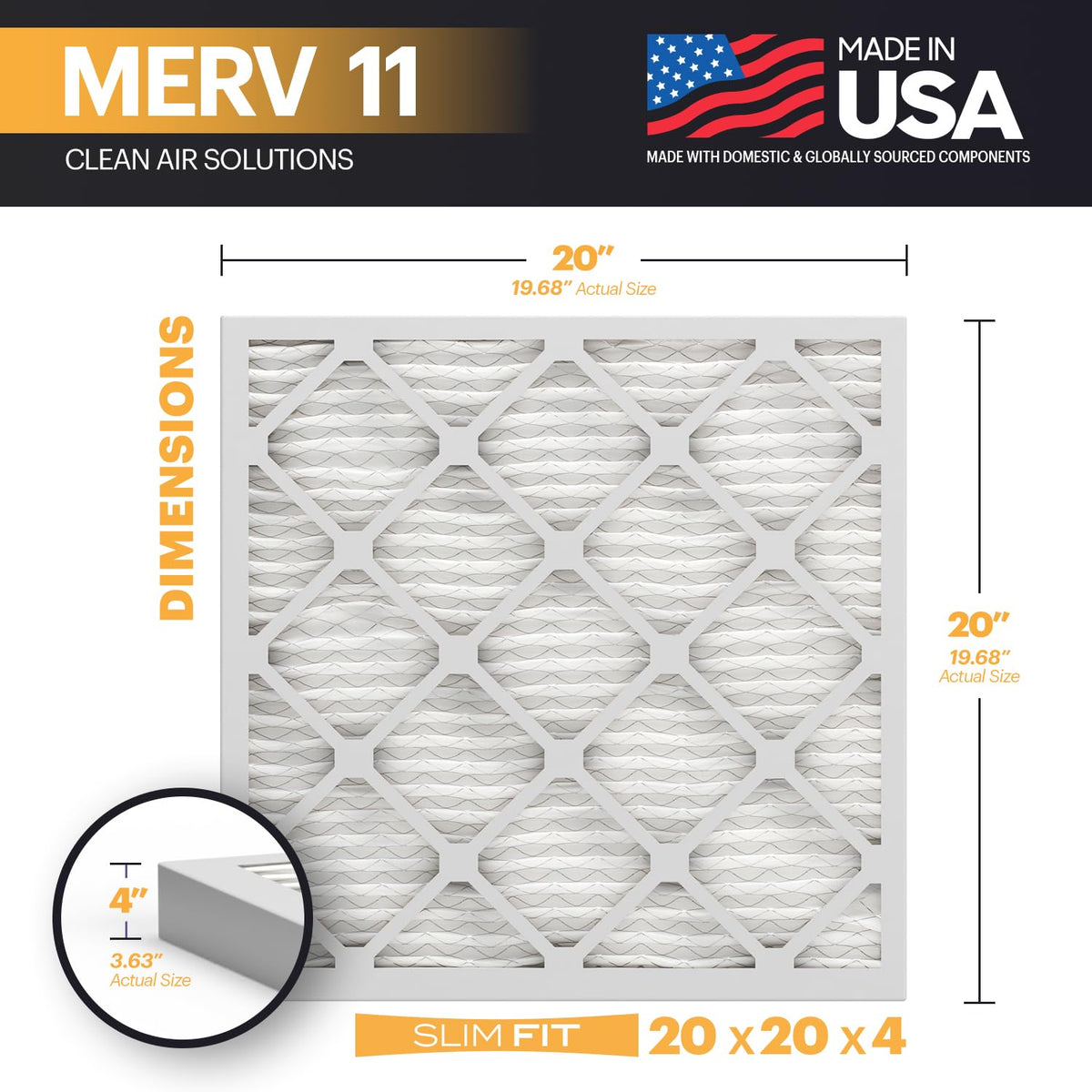 TruFilter 20x20x4 (2 Count)
