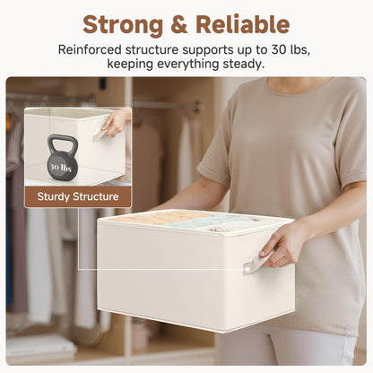 Closet Storage Bins (3 Count)