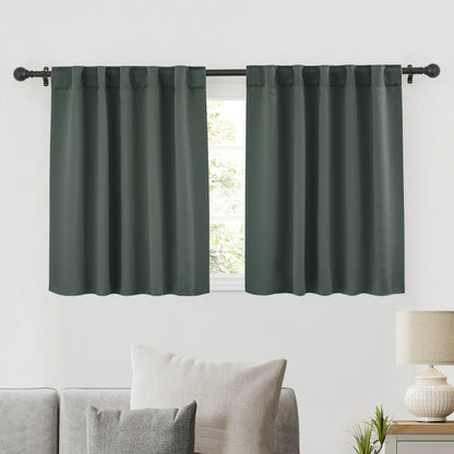 Privacy Bathroom Curtains (2 Count)