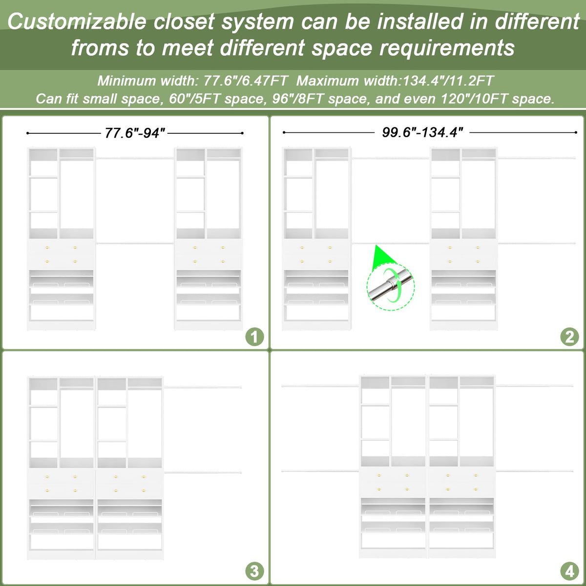 Closet System (10 Foot)