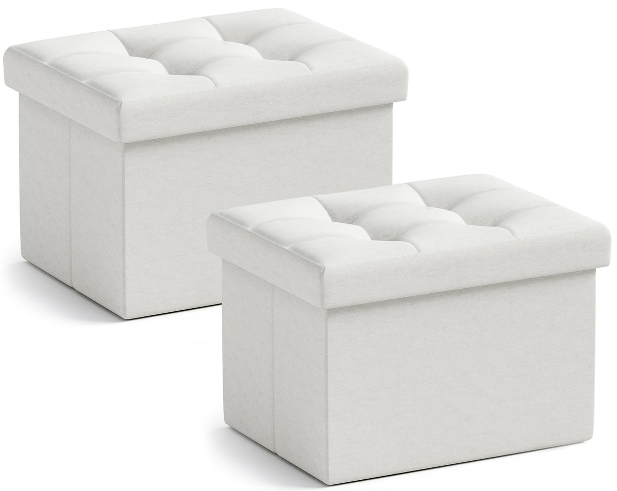 Small Rectangle Ottoman Set of 2