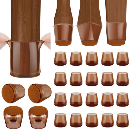 Silicone Chair Leg Floor Protectors
