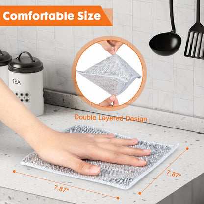 Non Scratch Wire Dishcloth (6 Count)