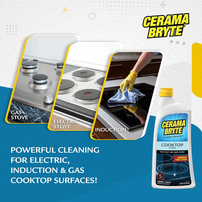 Cooktop Cleaner for Glass (72 Fl Oz)