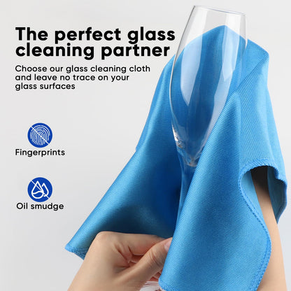 Microfiber Glass Cleaning Cloth 12 PK (12 Count)