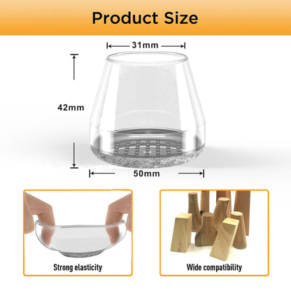 Chair Leg Floor Protectors (16 Count)