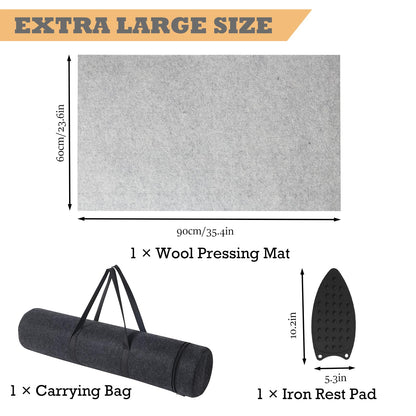 Wool Pressing Mat for Quilting