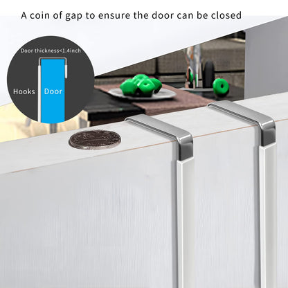 Over the Door Hooks (8 Count)