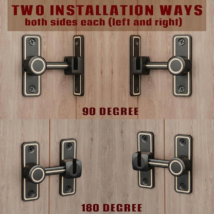 Barn Door Privacy Latch