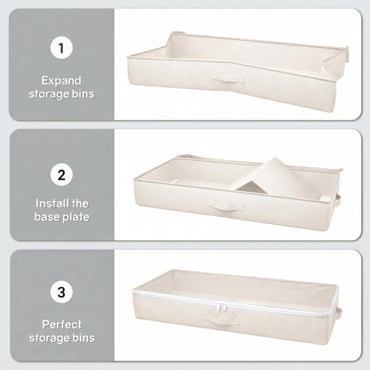 2 Pack Under Bed Storage Containers (2 Count)