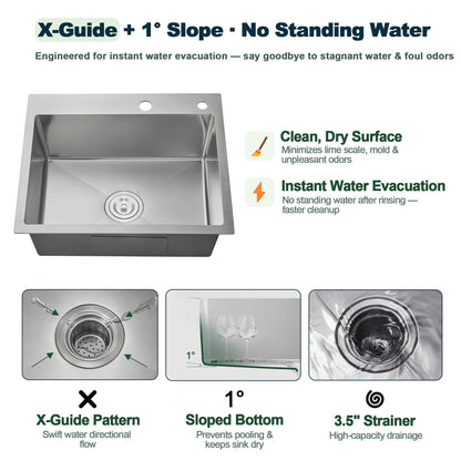 23x18 Inch Kitchen Sink