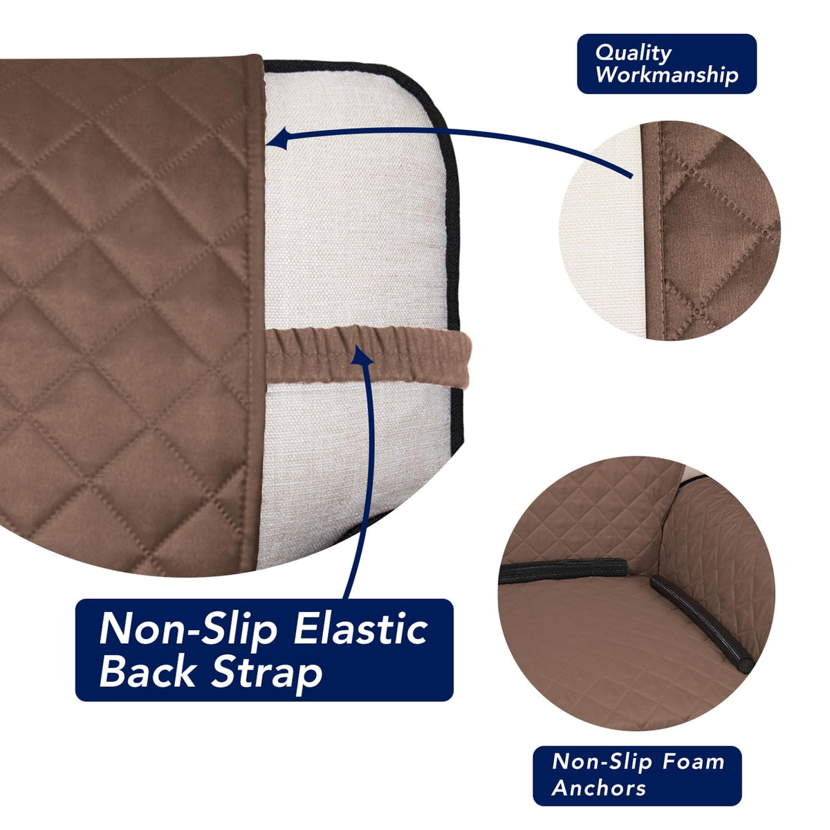 Reversible Quilted Sofa Cover Dog Couch Covers for Sofa