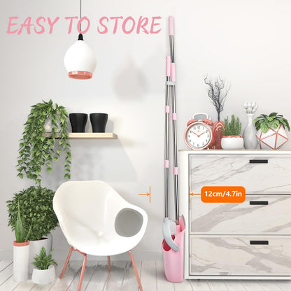 Broom and Dustpan Combo Set