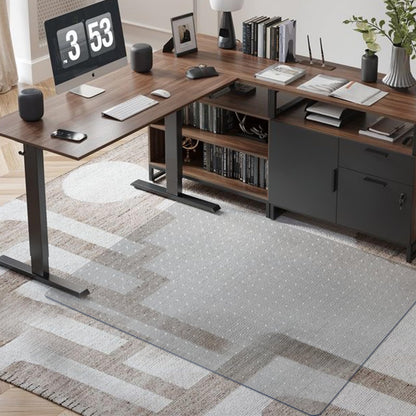 Chair Mat for Carpet 48"x 36" with Lip Chair Mat Thick and Sturdy