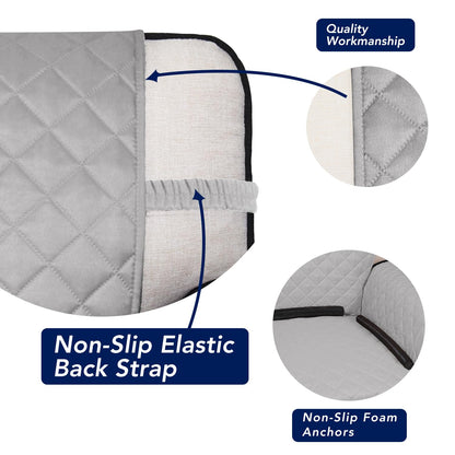Reversible Quilted Couch Covers for Dogs Sofa Cover 4 Seater 88"
