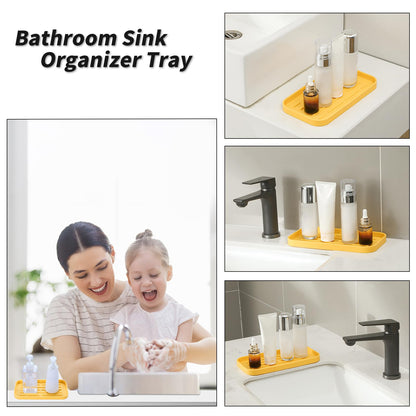 Silicone Kitchen Sink Organizer Tray for Multiple Usage