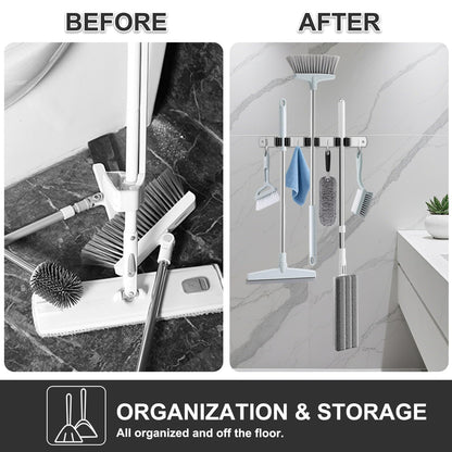 Broom Holder Wall Mount