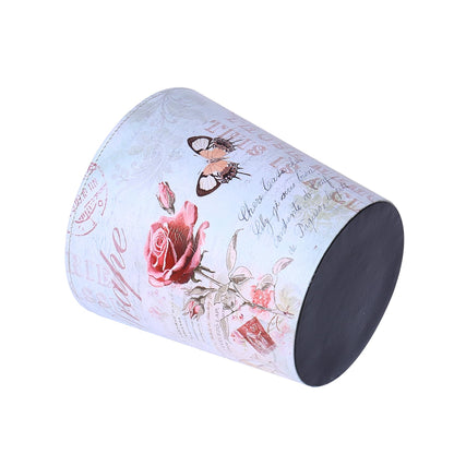 PU Leather Small Trash Can Wastebasket