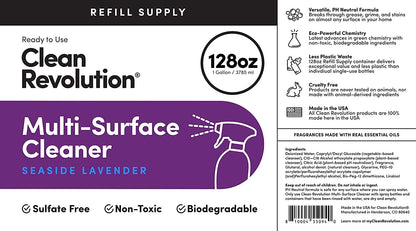 Multi Surface Cleaner Refill Supply (512 Fl Oz)