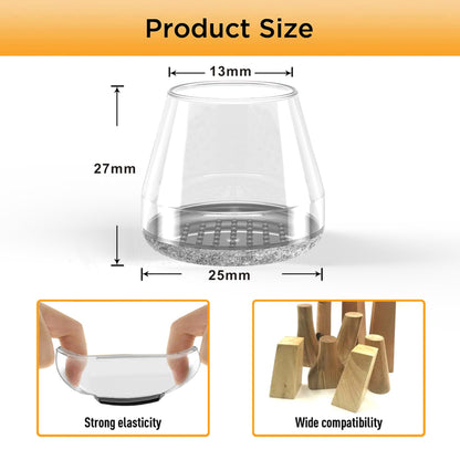 Chair Leg Floor Protectors (16 Count)