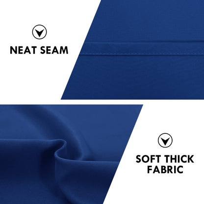 Blackout Curtains for Bedroom Living Room 42 x 84 Inch Long 2 Panels (2 Count)