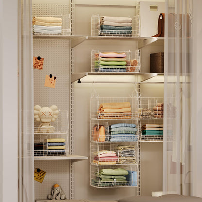 4 Tier Extra Large Hanging Closet Organizer (4 Count)