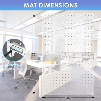 Office Chair Mat for Carpeted Floors