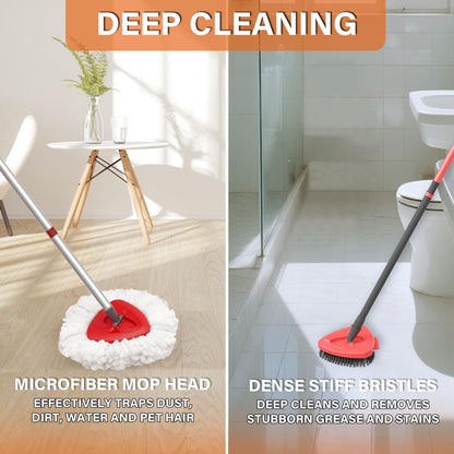5 Pack Spin Mop Replacement for O Cedar EasyWring 1 (5 Count)