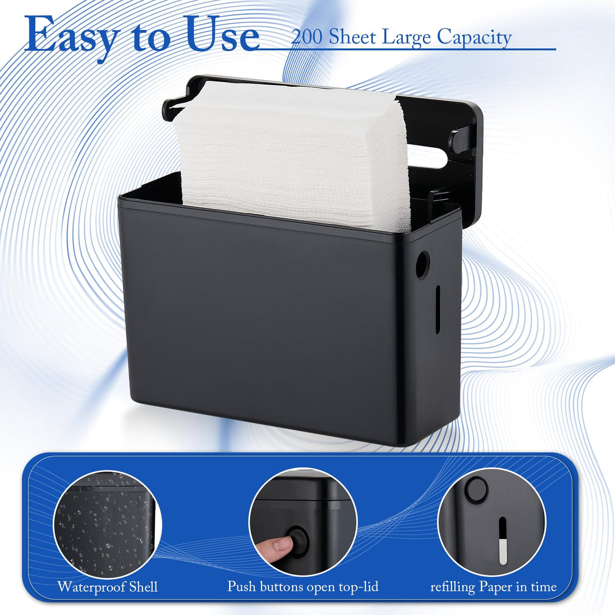 Paper Towel Holder Dispenser Countertop Commercial