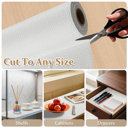 Drawer and Shelf Liner for Kitchen Cabinet Non Adhesive Non Slip 12in x 30FT