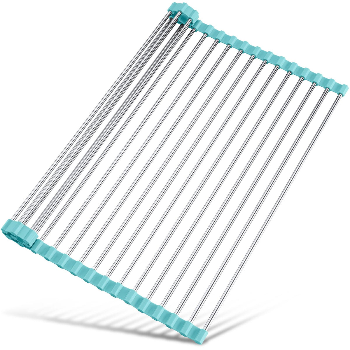 Roll Up Dish Drying Rack Over Sink