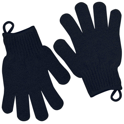 Heavy Exfoliating Shower Gloves with Hanging Loop