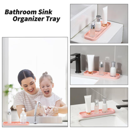 Silicone Kitchen Sink Organizer Tray for Multiple Usage