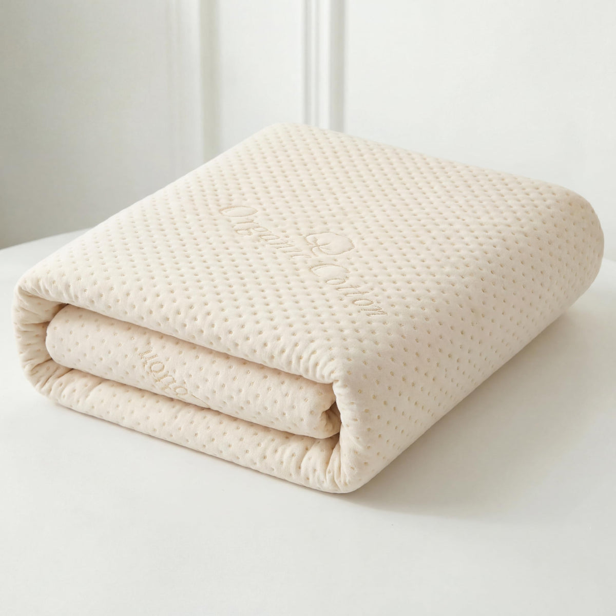 Luxury Waterproof Organic Mattress Protector Twin Size
