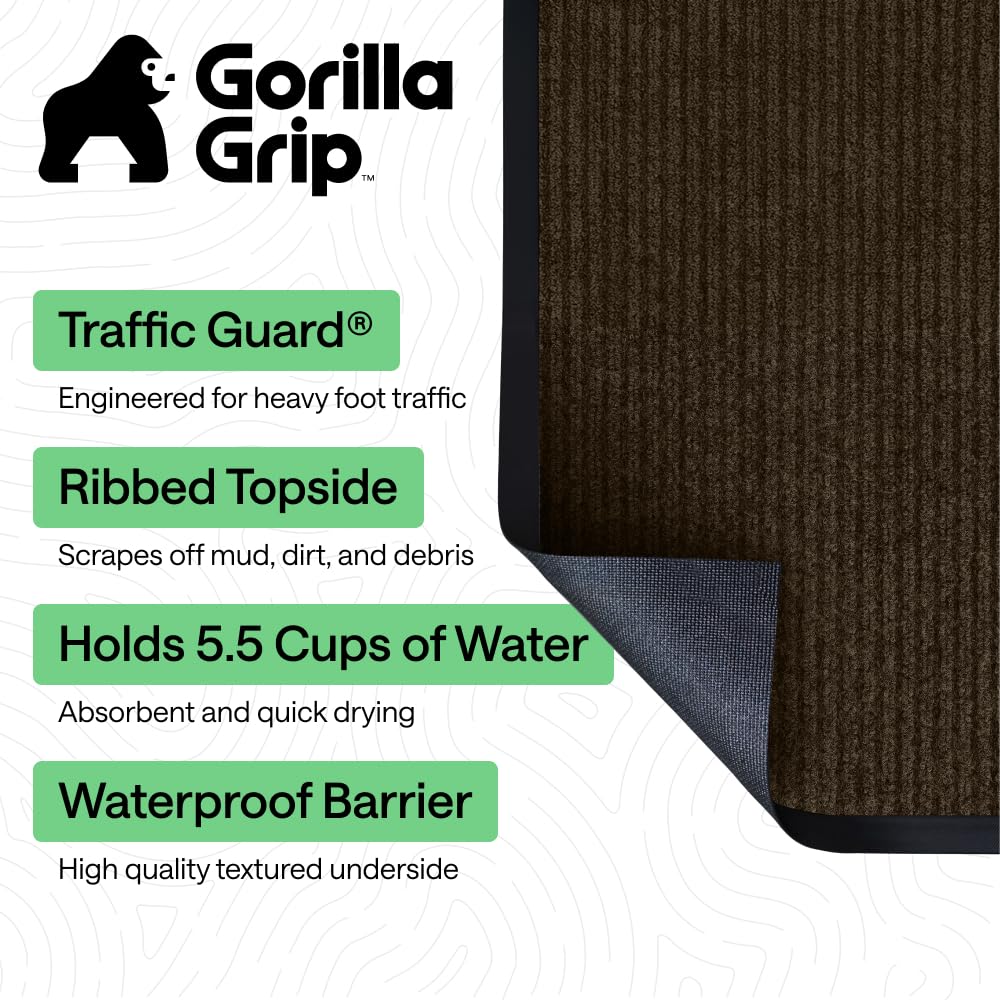 Waterproof Traffic Guard Door Mat (14.9995 Sq Ft)